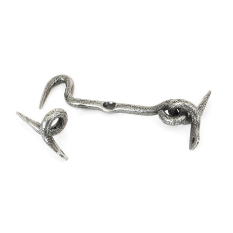 From The Anvil - Pewter 4" Forged Cabin Hook | Sku. 83792 | Trade Door Handles.