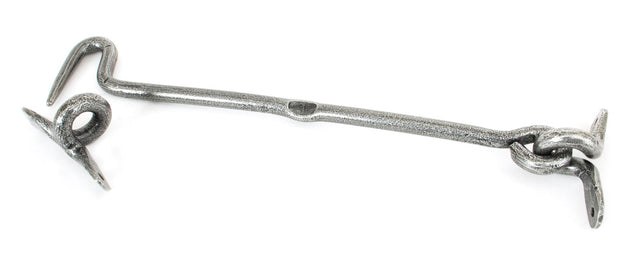 From The Anvil - Pewter 10" Forged Cabin Hook | Sku. 83795 | Trade Door Handles.
