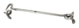 From The Anvil - Pewter 16" Forged Cabin Hook | Sku. 83798 | Trade Door Handles.