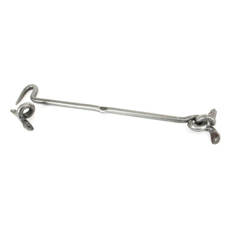 From The Anvil - Pewter 16" Forged Cabin Hook | Sku. 83798 | Trade Door Handles.