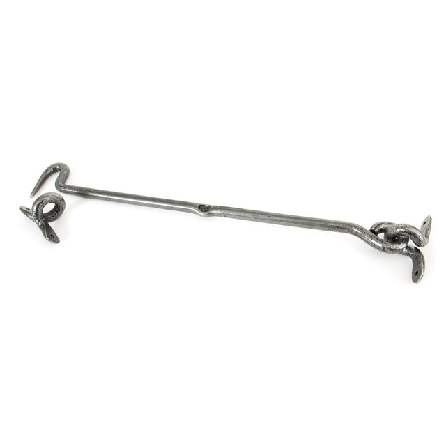 From The Anvil - Pewter 18" Forged Cabin Hook | Sku. 83799 | Trade Door Handles.