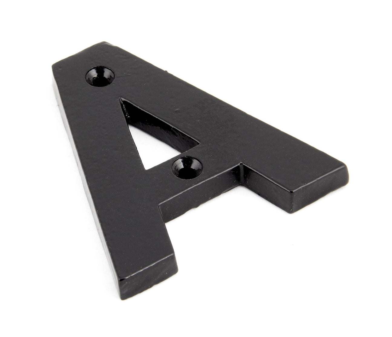 From The Anvil - Black Letter A | Sku. 83800A | Trade Door Handles.