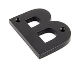 From The Anvil - Black Letter B | Sku. 83800B | Trade Door Handles.
