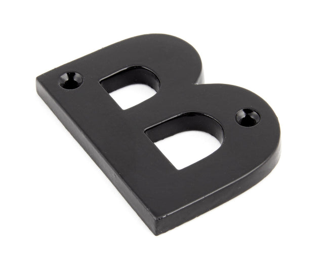 From The Anvil - Black Letter B | Sku. 83800B | Trade Door Handles.