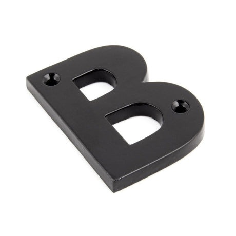 From The Anvil - Black Letter B | Sku. 83800B | Trade Door Handles.
