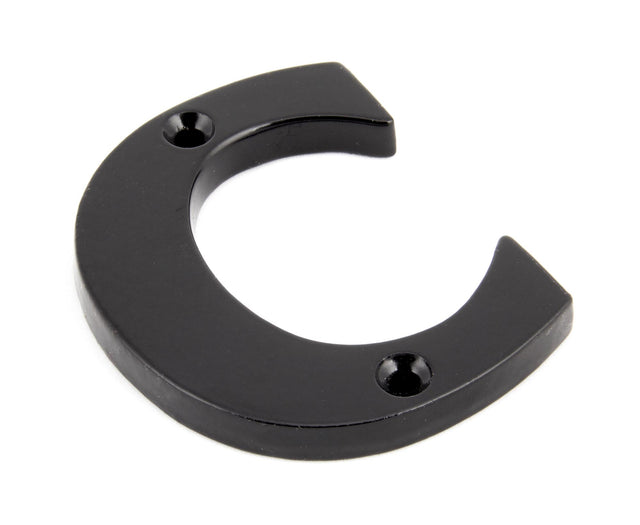 From The Anvil - Black Letter C | Sku. 83800C | Trade Door Handles.