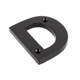 From The Anvil - Black Letter D | Sku. 83800D | Trade Door Handles.