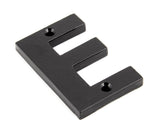 From The Anvil - Black Letter E | Sku. 83800E | Trade Door Handles.