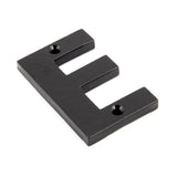 From The Anvil - Black Letter E | Sku. 83800E | Trade Door Handles.