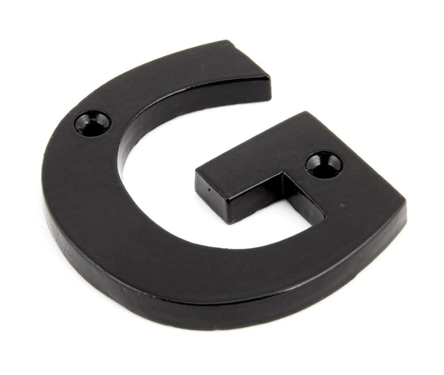 From The Anvil - Black Letter G | Sku. 83800G | Trade Door Handles.