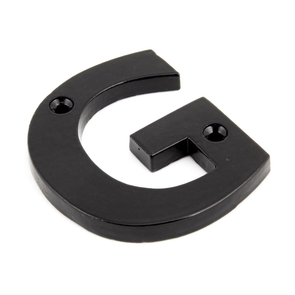 From The Anvil - Black Letter G | Sku. 83800G | Trade Door Handles.