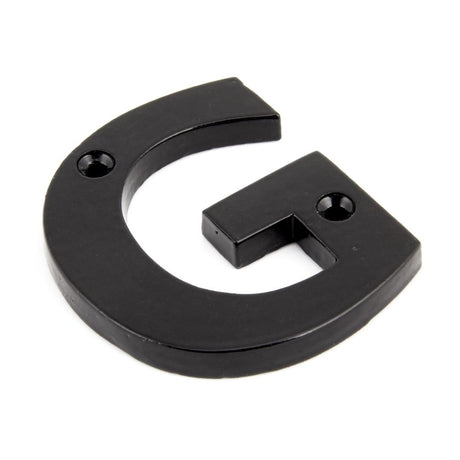 From The Anvil - Black Letter G | Sku. 83800G | Trade Door Handles.