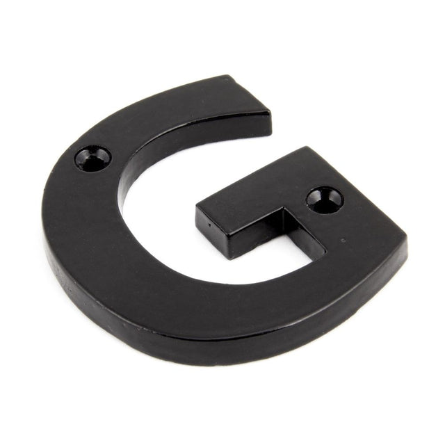 From The Anvil - Black Letter G | Sku. 83800G | Trade Door Handles.