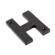 From The Anvil - Black Letter H | Sku. 83800H | Trade Door Handles.