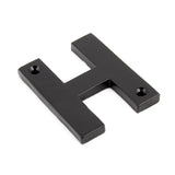 From The Anvil - Black Letter H | Sku. 83800H | Trade Door Handles.