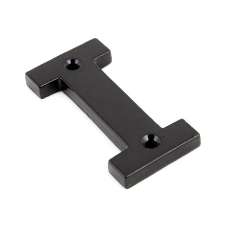 From The Anvil - Black Letter I | Sku. 83800I | Trade Door Handles.