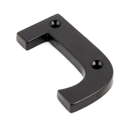From The Anvil - Black Letter J | Sku. 83800J | Trade Door Handles.