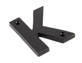 From The Anvil - Black Letter K | Sku. 83800K | Trade Door Handles.