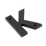 From The Anvil - Black Letter K | Sku. 83800K | Trade Door Handles.