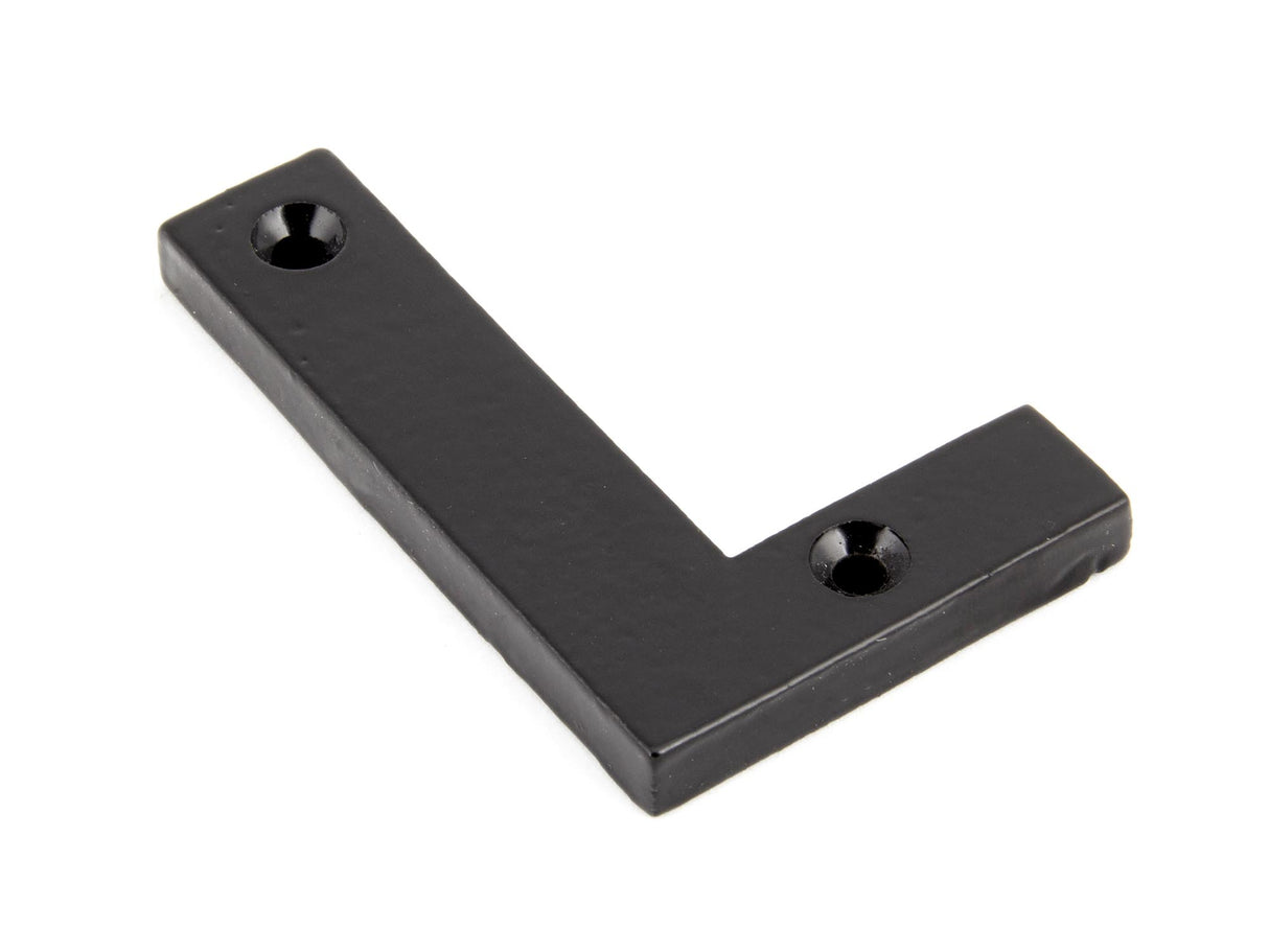 From The Anvil - Black Letter L | Sku. 83800L | Trade Door Handles.