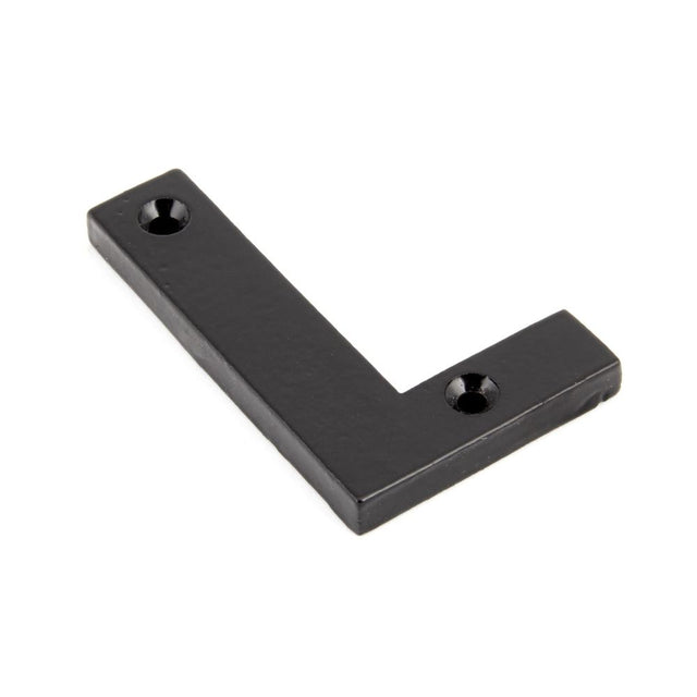 From The Anvil - Black Letter L | Sku. 83800L | Trade Door Handles.