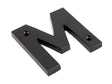 From The Anvil - Black Letter M | Sku. 83800M | Trade Door Handles.