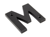 From The Anvil - Black Letter M | Sku. 83800M | Trade Door Handles.