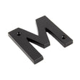 From The Anvil - Black Letter M | Sku. 83800M | Trade Door Handles.