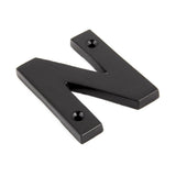 From The Anvil - Black Letter N | Sku. 83800N | Trade Door Handles.
