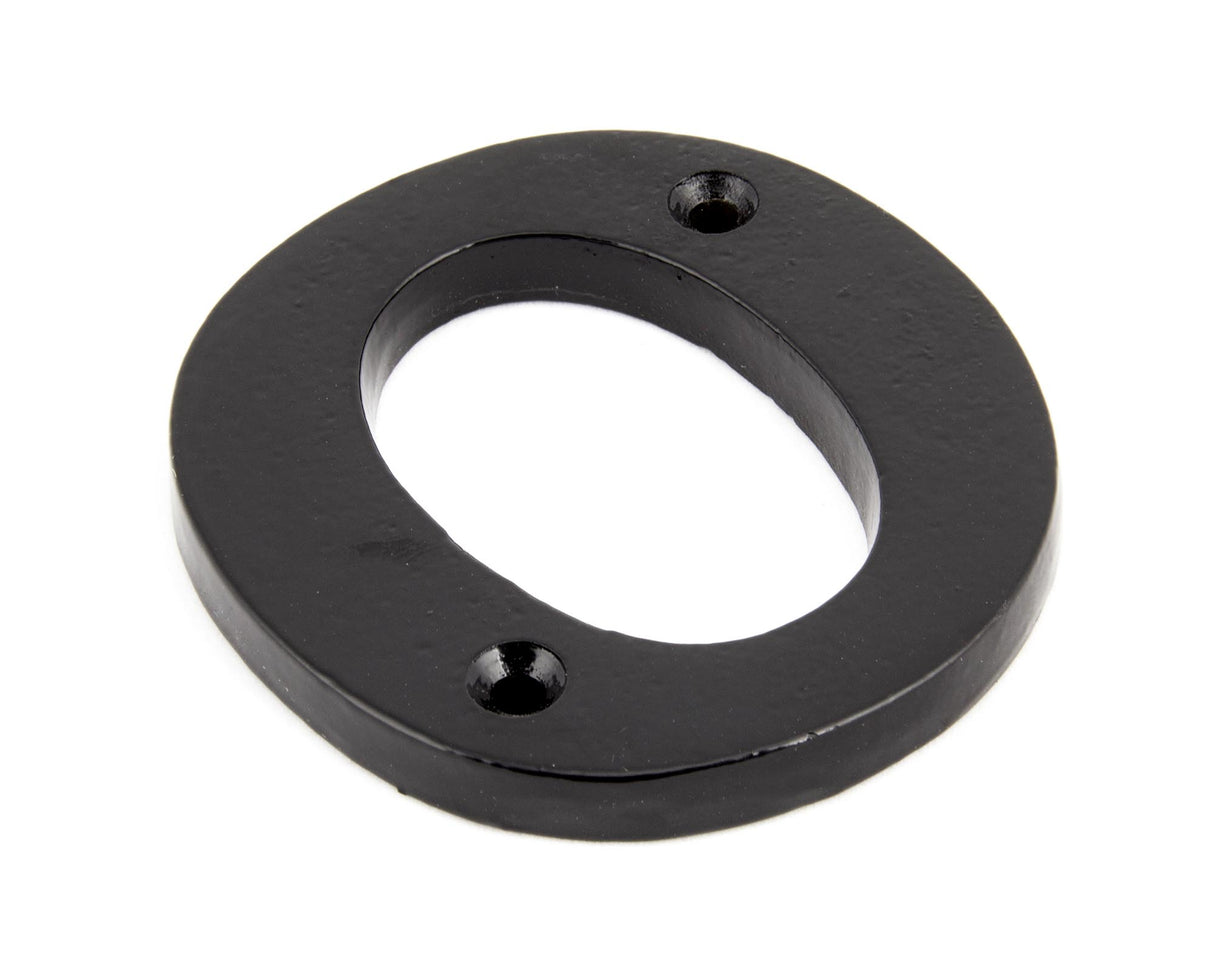 From The Anvil - Black Letter O | Sku. 83800O | Trade Door Handles.
