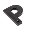 From The Anvil - Black Letter P | Sku. 83800P | Trade Door Handles.