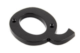 From The Anvil - Black Letter Q | Sku. 83800Q | Trade Door Handles.
