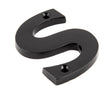 From The Anvil - Black Letter S | Sku. 83800S | Trade Door Handles.