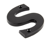 From The Anvil - Black Letter S | Sku. 83800S | Trade Door Handles.