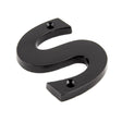 From The Anvil - Black Letter S | Sku. 83800S | Trade Door Handles.