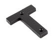 From The Anvil - Black Letter T | Sku. 83800T | Trade Door Handles.