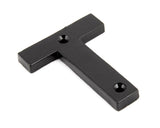 From The Anvil - Black Letter T | Sku. 83800T | Trade Door Handles.