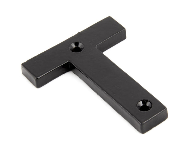 From The Anvil - Black Letter T | Sku. 83800T | Trade Door Handles.