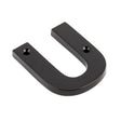 From The Anvil - Black Letter U | Sku. 83800U | Trade Door Handles.