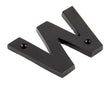 From The Anvil - Black Letter W | Sku. 83800W | Trade Door Handles.