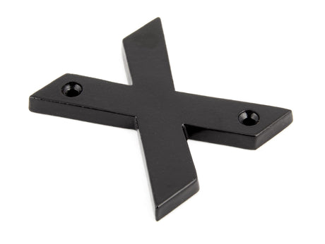 From The Anvil - Black Letter X | Sku. 83800X | Trade Door Handles.