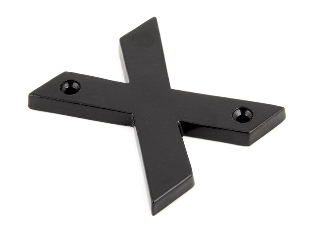 From The Anvil - Black Letter X | Sku. 83800X | Trade Door Handles.