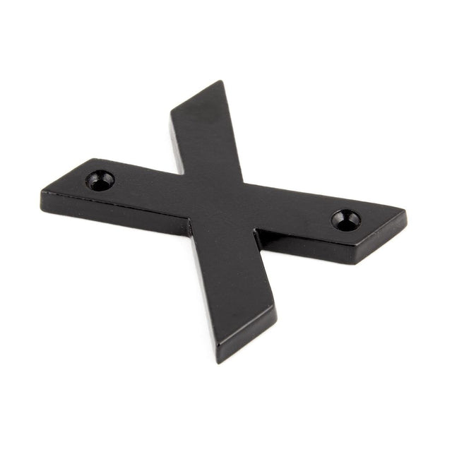 From The Anvil - Black Letter X | Sku. 83800X | Trade Door Handles.