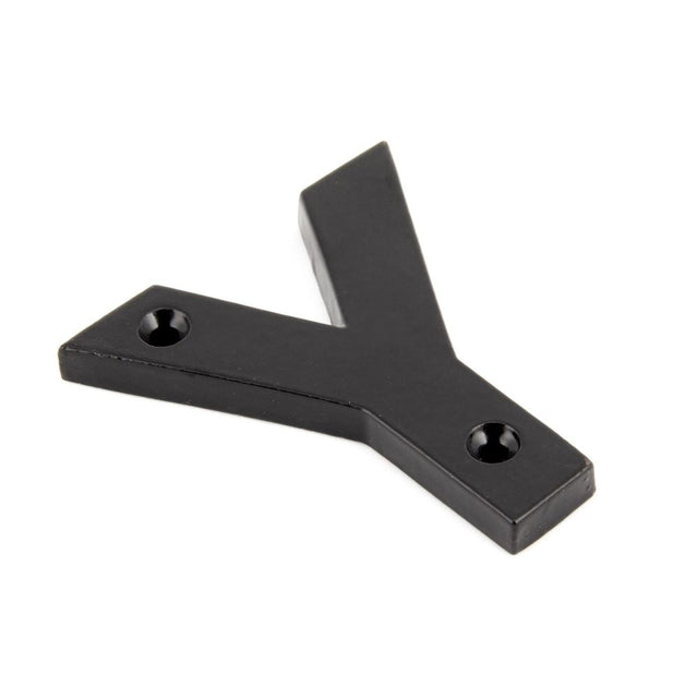 From The Anvil - Black Letter Y | Sku. 83800Y | Trade Door Handles.