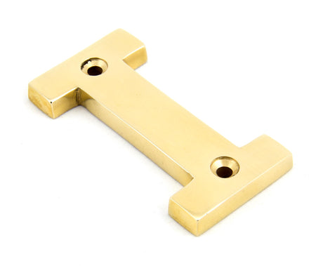 From The Anvil - Polished Brass Letter I | Sku. 83801I | Trade Door Handles.