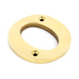 From The Anvil - Polished Brass Letter O | Sku. 83801O | Trade Door Handles.