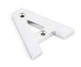 From The Anvil - Polished Chrome Letter A | Sku. 83802A | Trade Door Handles.