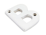 From The Anvil - Polished Chrome Letter B | Sku. 83802B | Trade Door Handles.