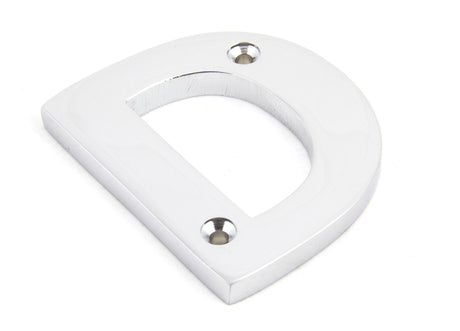 From The Anvil - Polished Chrome Letter D | Sku. 83802D | Trade Door Handles.