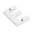 From The Anvil - Polished Chrome Letter E | Sku. 83802E | Trade Door Handles.